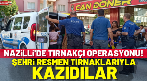 NAZLI ALTINAYAR- Nazilli Emniyet Müdürlüğüne bağlı polis ekipleri Sosyete Pazarı’nda