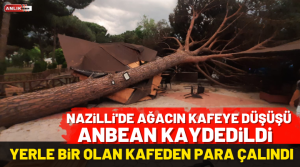 NAZLI ALTINAYAR- Olay, Nazilli’de Sümerpark’ta bulunan bir kafede akşam saatlerinde