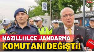 NAZLI ALTINAYAR – Nazilli’de 2018 yılında Nazilli İlçe Jandarma Komutanı