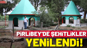 Nazilli Belediyesi ekipleri, Pirlibey Mahallesi’nde Şehitlik yenileme çalışmalarını tamamladı. 1989