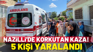 NAZLI ALTINAYAR – Kaza, Nazilli’nin Profesör Muammer Aksoy Mahallesi 1204