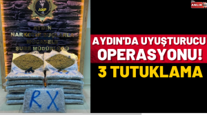 NAZLI ALTINAYAR- Aydın İl Emniyet Müdürlüğüne bağlı Aydın Narkotik Suçlarla