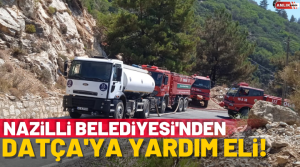 Muğla’nın Datça ilçesindeki orman yangınında ekiplerin müdahalesi devam ediyor. Alevlerin