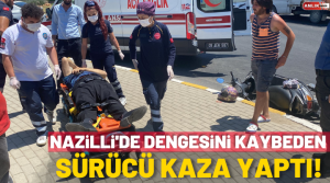 NAZLI ALTINAYAR- Kaza, Nazilli Dörtyol Kavşağında öğlen saatlerinde yaşandı. Alınan