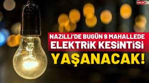 NAZLI ALTINAYAR- ADM, Nazilli’de arıza onarım ve bakım çalışmaları nedeniyle