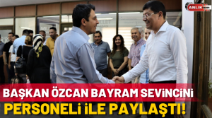 Nazilli Belediye Başkanı Kürşat Engin Özcan, Kurban Bayramı dolayısıyla sabah