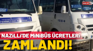 NAZLI ALTINAYAR- Nazilli’de şehiriçi ulaşım fiyatlarına zam geldi. Alınan karar