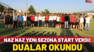 NAZLI ALTINAYAR- Nazilli Belediyespor, yeni sezonu açtı. Siyah beyazlı ekip