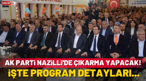 NAZLI ALTINAYAR- AK Parti Nazilli’de saha çalışmalarını hızlandırdı. Geçtiğimiz günlerde