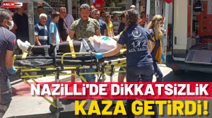 NAZLI ALTINAYAR- Olay, Nazilli’de Hürriyet Caddesi ile Kıbrıs Caddesi’nin kesişiminde