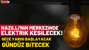NAZLI ALTINAYAR- ADM Elektrik Dağıtım A.Ş, Nazilli’de arıza onarım ve