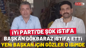 NAZLI ALTINAYAR –Nazilli’de İYİ Parti şok istifa ile gündeme geldi.