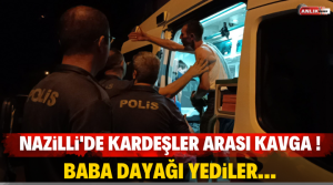NAZLI ALTINAYAR – Olay, Nazilli’de Yeni Mahalle 161 sokak üzerinde