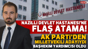 NAZLI ALTINAYAR – Nazilli Devlet Hastanesi’nde kadro yavaş yavaş oluşmaya