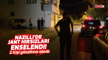 Nazilli’de jant hırsızları enselendi