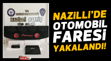 NAZİLLİ’DE OTOMOBİL FARESİ YAKALANDI