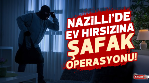 NAZLI ALTINAYAR – Nazilli’de evlere dadanarak hırsızlık yapan şahsı polis