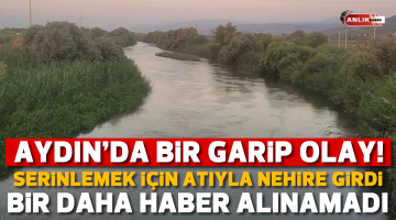 AYDIN’DA AKILLARA DURGUNLUK VEREN OLAY