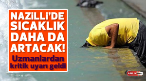ANLIK HABER – Tüm Türkiye’yi etkisi altına aldığı gibi Nazilli’de