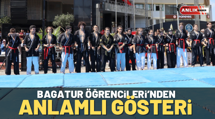 BAGATUR’DAN ANLAMLI GÖSTERİ
