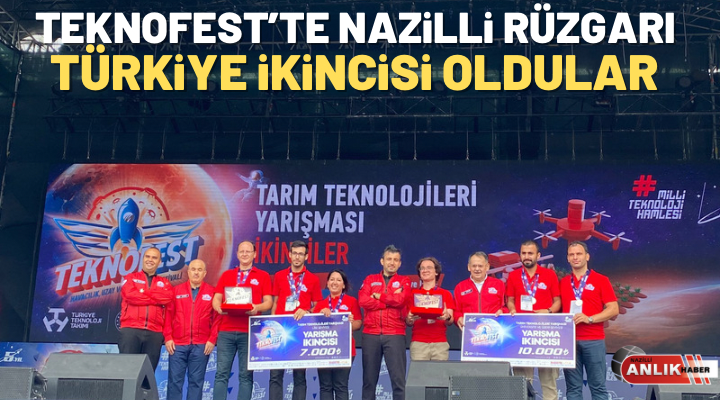 Nazilli’nin gururu oldular