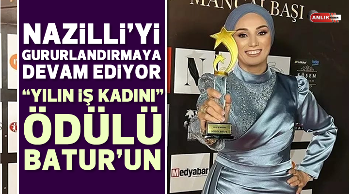 Yılın İş Kadını Ödülü Batur’un oldu