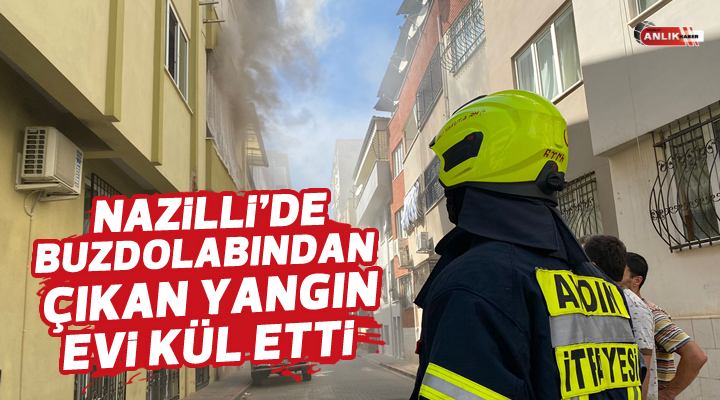 NAZLI ALTINAYAR – Yangın, Altıntaş Mahallesi Türkocağı Caddesi’nde bulunan 3