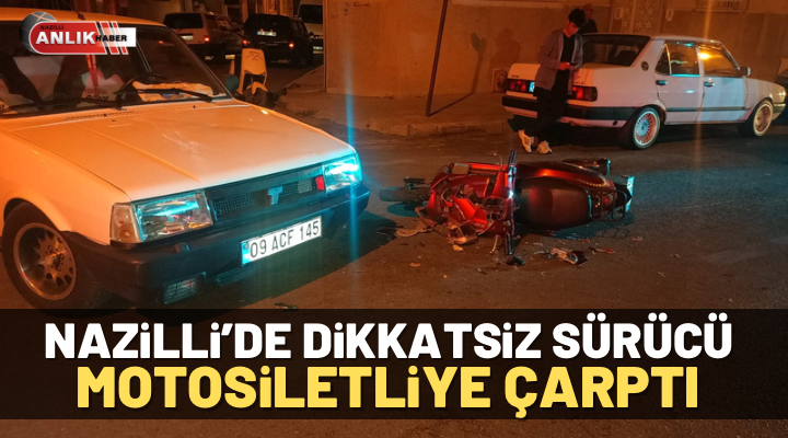 ALİ GÜNANA – Kaza, Nazilli’de Aydoğdu Mahallesi Mithatpaşa caddesi üzerinde