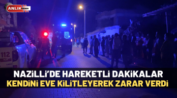 Eşiyle kavga eden şahıs kendini eve kitleyip yaraladı