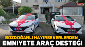 NAZLI ALTINAYAR – Bozdoğanlı hayırsever iş insanlarının yapmış olduğu katkılarla