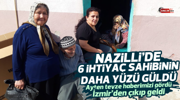 AYTEN TEYZE HABERİMİZİ GÖRDÜ DESTEĞİNİ ESİRGEMEDİ
