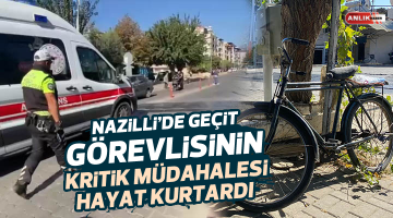 Nazilli’de kalbi duran adamı geçit görevlisinin kritik müdahalesi kurtardı