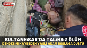 NAZLI ALTINAYR – Olay, Sultanhisar’ın Demirhan Mahallesi’nde öğle saatlerinde meydana