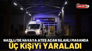 Olay, Nazilli’de Aydoğdu Mahallesi 51 sokak üzerinde bulunan Şehit Ali