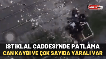 İstanbul’da patlama! Can kaybı ve çok sayıda yaralı var