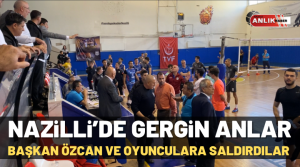 NAZLI ALTINAYAR – Nazillii Belediyespor’un ev sahipliği yaptığı Cavidilspor maçında