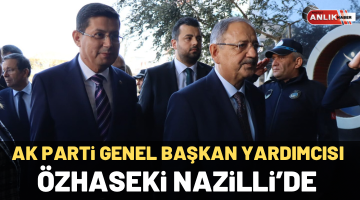 AK Parti Genel Başkan Yardımcısı Nazilli’de