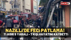 NAZLI ALTINAYAR – Olay, 16.00’da Nazilli’nin Altıntaş Mahallesi’ndeki bir işletmede