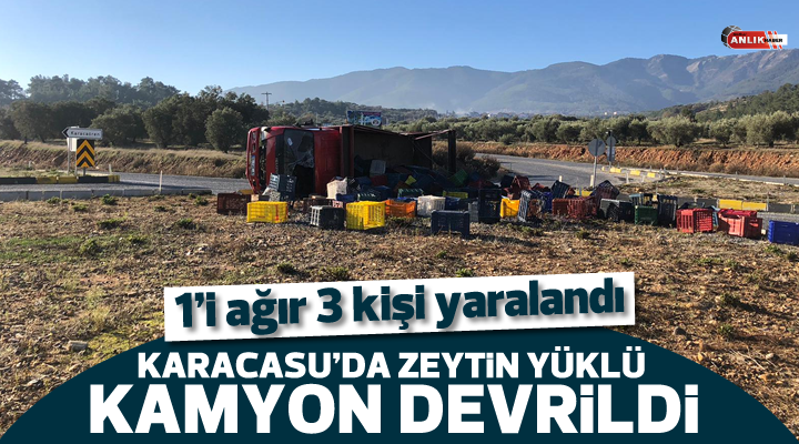 ANLIK HABER – Kaza Aydın’ın Karacasu ilçesinde gece saatlerinde meydana