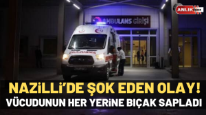 NAZLI ALTINAYAR – Olay, Nazilli’de Cumhuriyet Mahallesi Beşeylül Caddesi üzerinde
