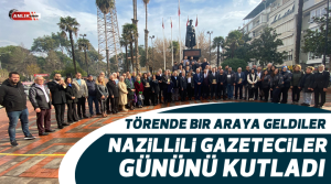 NAZLI ALTINAYAR – Nazilli’de görev yapan yerel basın mensupları, ‘10