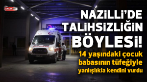NAZLI ALTINAYAR – Olay, Nazilli’ye bağlı Yalınkuyu Mahallesi’nde meydana geldi.