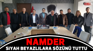 NAZLI ALTINAYAR – Nazilli Müteahhitler Derneği’nden (NAMDER) Batman maçı öncesi