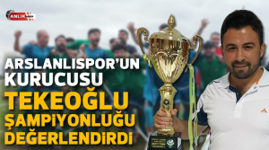 ANLIK HABER – Arslanlıspor’un kurucusu, kulübün kilit ismi 2. Başkan