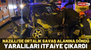 NAZLI ALTINAYAR – Kaza, İstiklal Mahallesi Ordu Caddesi üzerinde saat