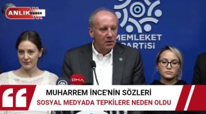 Cumhurbaşkanı adayı Muharrem İnce geçtiğimiz günlerde yaptığı basın açıklamasında “sözde