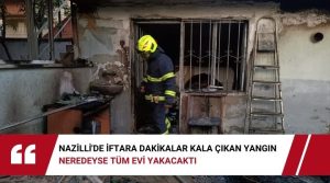 Yangın, Şirinevler mahallesi 234 sokak üzerinde bulunan A.İ.İ’ye ait bir