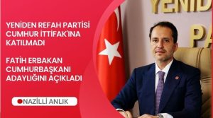 Yeniden Refah Partisi Genel Başkanı Fatih Erbakan, AK Parti’den gelen