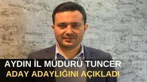 Aydın İl Kültür ve Turizm Müdürü Doç. Dr. Umut Tuncer,