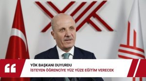 Yükseköğretim Kurulu Başkanı Prof. Dr. Erol Özvar, 3 Nisan 2023
